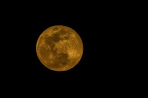 月亮，云，夜晚，自然，卫星，太空，天空，天文学
