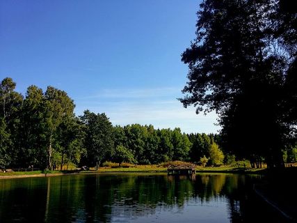 黎明，风景，自然，水，蓝天，船甲板，乡村，日光
