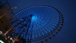 摩天轮, 游乐园, 机, 辐, 主题公园, 照明, 球体, 建筑