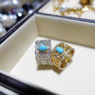 黄金、钻石、绿松石、奢侈品、珠宝、戒指、财富、钻石-宝石