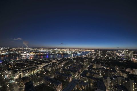 建筑，建筑，城市，城市灯光，城市景观，云彩，黄昏，倒影