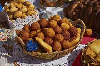 面包，馅饼，营养，食物，煎饼，还有，面包房，食品和饮料