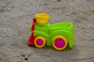 儿童、玩具、可爱、沙子、塑料、多色、童年、土地