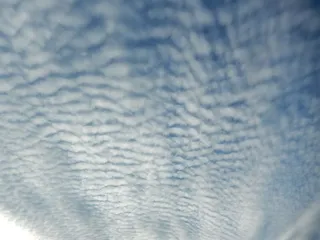 天空，蓝色，多云的天空，纺织品，背景，特写，无人，全帧