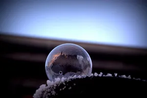 水晶球特写镜头