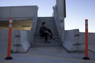 美国，比林斯，楼梯，天空，时髦，停车场，眺望别处，混凝土