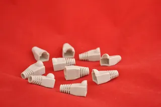 连接器，j45，计算，红色，医疗保健和医学，医学，彩色背景，白色