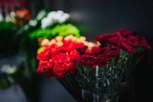 五颜六色的花束收藏