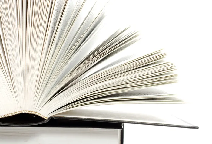 书，打开，页面，侧视图，学校，旧，文学，孤立