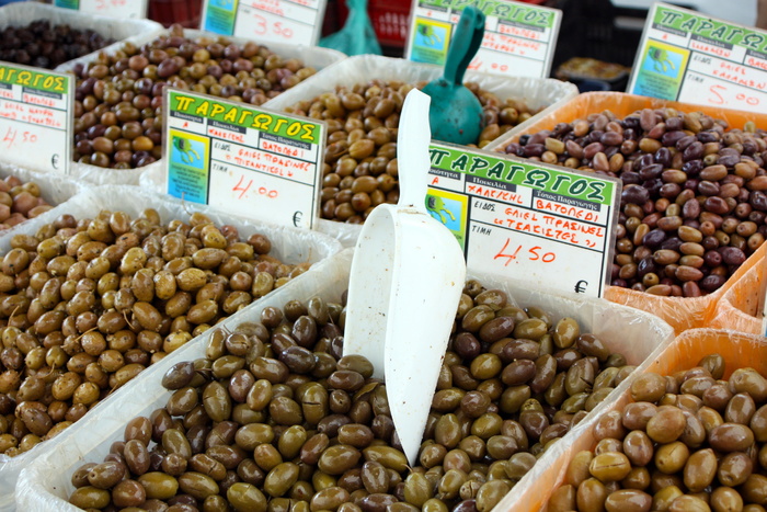 橄榄、橄榄油、市场、意大利、购物、健康、食品、新鲜度