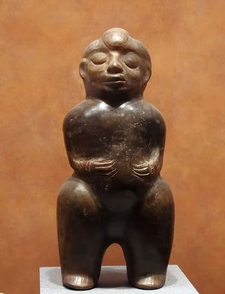 墨西哥，人类学博物馆，墨西哥，人类学博物馆，中美洲，雕像，艺术，哥伦比亚人，雕塑