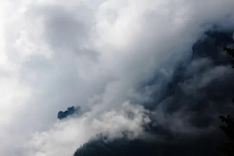 山、云、雾、雾、自然、户外、森林、林地 山、云、雾、雾、自然、户外、森林、林地