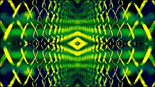 绿色, 黄色, 错觉字符串, 波普艺术, 编辑, 镜像, 链环, 栅栏