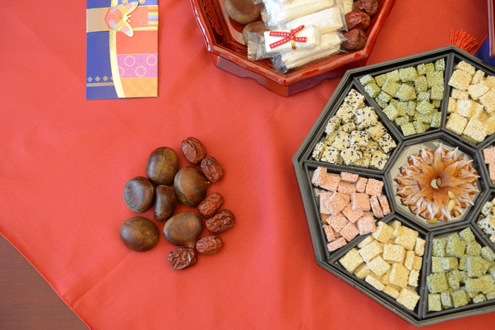 肺房, 夜, 枣, 文化, 装饰, 高角度视图, 饮食, 餐饮