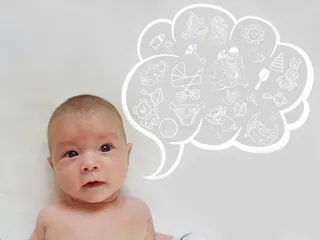 婴儿，躺着，床，婴儿，新生儿，绅士，孩子，童年