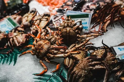 西班牙巴塞罗那拉博克利亚食品市场