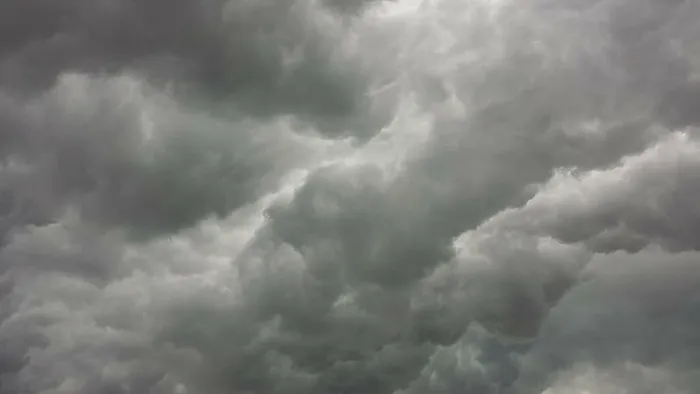 白色，灰色，云，风暴云，雷雨，灰色，天空，阴沉
