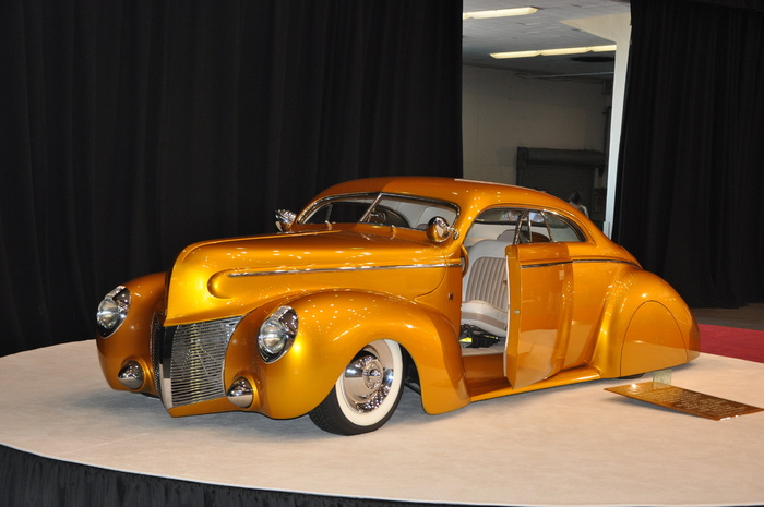 oldtimer，汽车，汽车，水星1940，橙色，热棒，热棒，切碎
