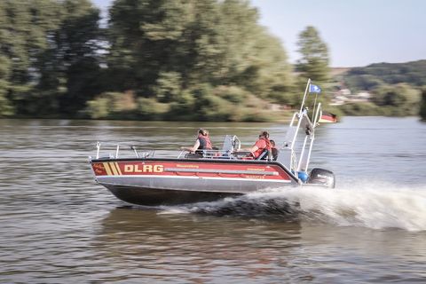 dlrg，水，靴子，救生艇，水上救援，救援，环境，波浪