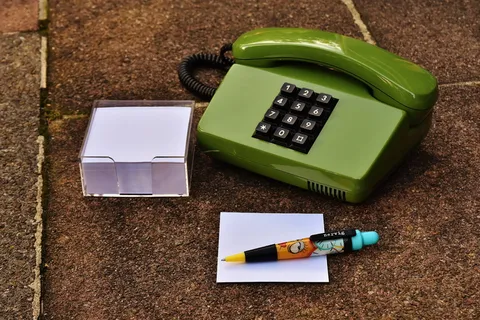 电话，八十年代，旧，绿色，钥匙，通信，电话，听众