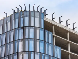 棕色，镜面玻璃幕墙建筑，玻璃，立面，现代建筑，玻璃立面，场地，玻璃正面