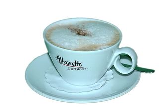 卡布奇诺，杯子，咖啡，牛奶，咖啡，饮料，咖啡-饮料，浓缩咖啡