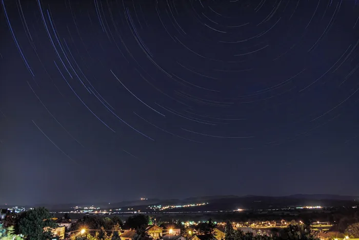 夜晚，星星，长曝光，夜空，天空，夜空星星，空间，自然