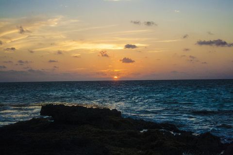 黎明、太阳、大海、静谧、输出太阳、地平线、风景、觉醒