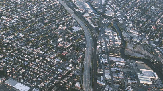 鸟瞰摄影城市鸟瞰景观建筑建筑办公室