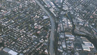 鸟瞰摄影城市鸟瞰景观建筑建筑办公室