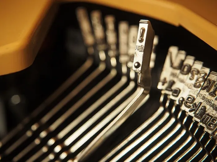 打字机、信件、呼号、复古、旧打字机、离开、怀旧、机械