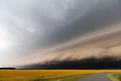 自然，天空，波兰，风暴，风暴狩猎，雷雨，大陆架云，弧