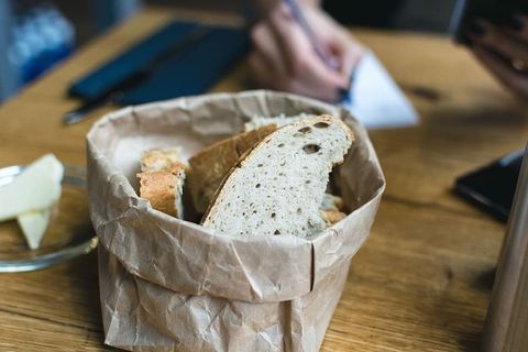 刚出炉的黄油面包