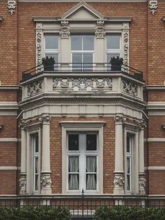 德国，科隆，建筑，复古，华丽，砖石，阳台，窗户