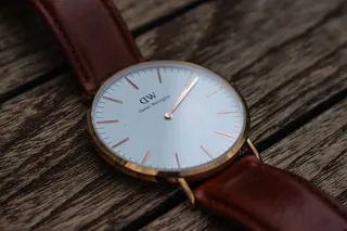 手表，昂贵，豪华，丹尼尔·惠灵顿，dw，皮表带，时间，木质材料