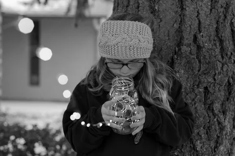 美国，格雷沙姆，服装，一个人，正面视图，真人，女人，孩子