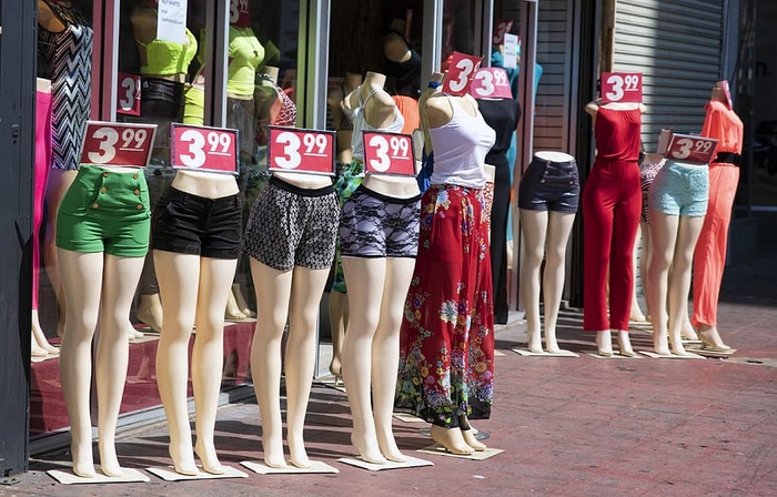 模特，商店，时装，服装，时装，模特，商业，服装