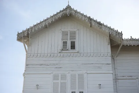 家，木材，历史悠久的房子，和平，高，建筑，怀旧，绘画