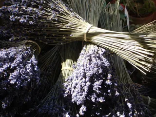 堆叠，紫色，薰衣草，花朵，薰衣草束，香水，花朵，花朵