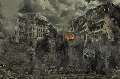 照片,僵尸,数码,壁纸,行尸走肉,被摧毁的城市,恐怖,启示录 照片,僵尸,数码,壁纸,行尸走肉,被摧毁的城市,恐怖,启示录