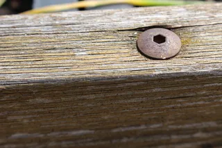 奥地利，艾希格拉本，铁锈，木材，螺钉，钉子，木材-材料，纹理