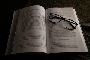 纸，物体，物体，研究，学习，眼镜，书，页面