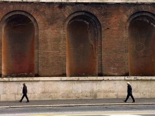 意大利，罗马大都会，罗马，帕塞吉亚塔，帝国广场，废墟，罗马，拱门