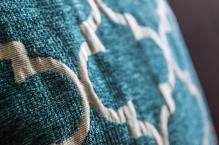 青白色摩洛哥风格布料