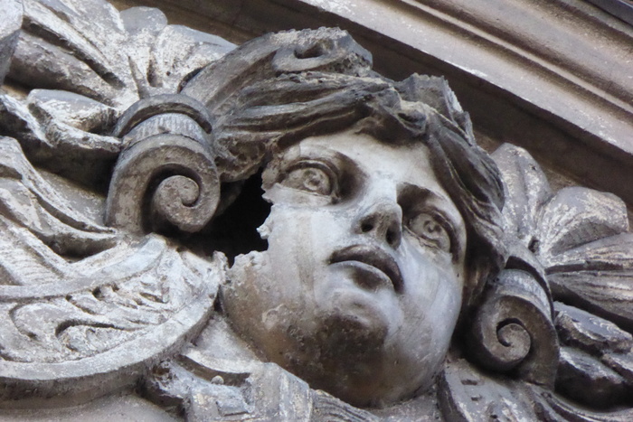 浮雕、正面、灰泥、废墟、痴呆、空置、哀悼、纪念碑