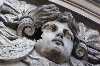 浮雕、正面、灰泥、废墟、痴呆、空置、哀悼、纪念碑