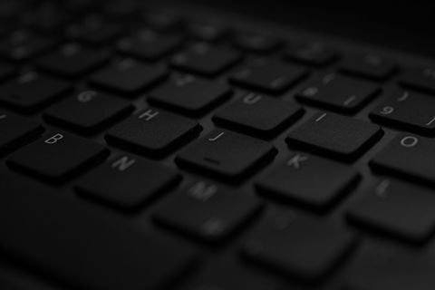 黑色电脑键盘