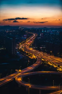 道路、交叉口、道路、建筑物、桥梁、公路、天桥、动物 道路、交叉口、道路、建筑物、桥梁、公路、天桥、动物