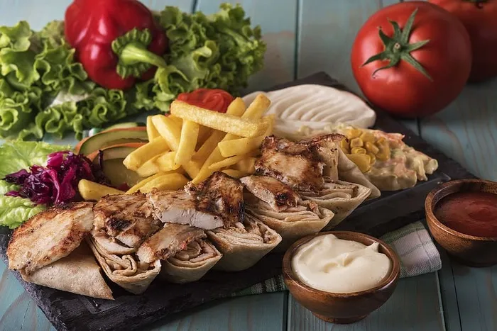 食物，美味，美味，新鲜薯条，食品和饮料，新鲜，即食，蔬菜