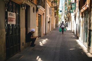 街道、人群、厨师、度假、探索、旅行、帕尔马、马洛卡